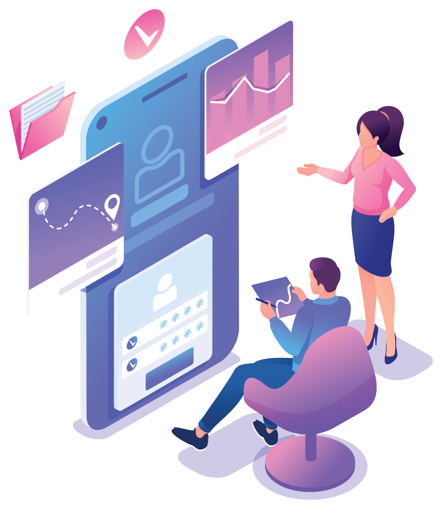 Hospital Management System dashboard